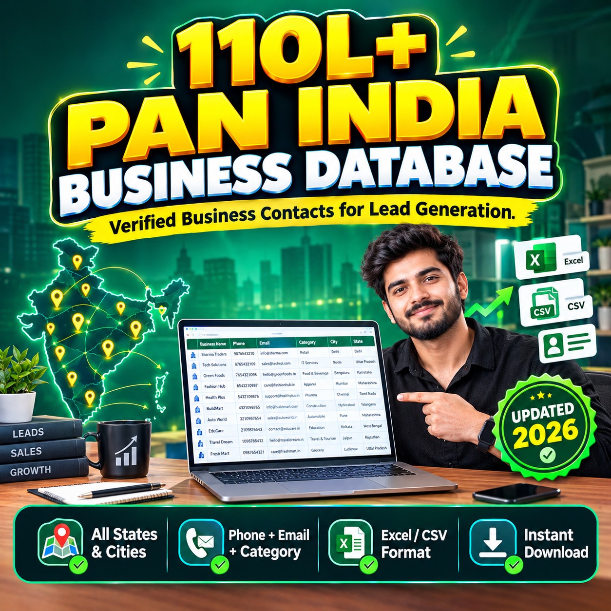 craftsr-business-directory All India Latest Business Directory (PAN INDIA DATABASE) 2026 - Image 1